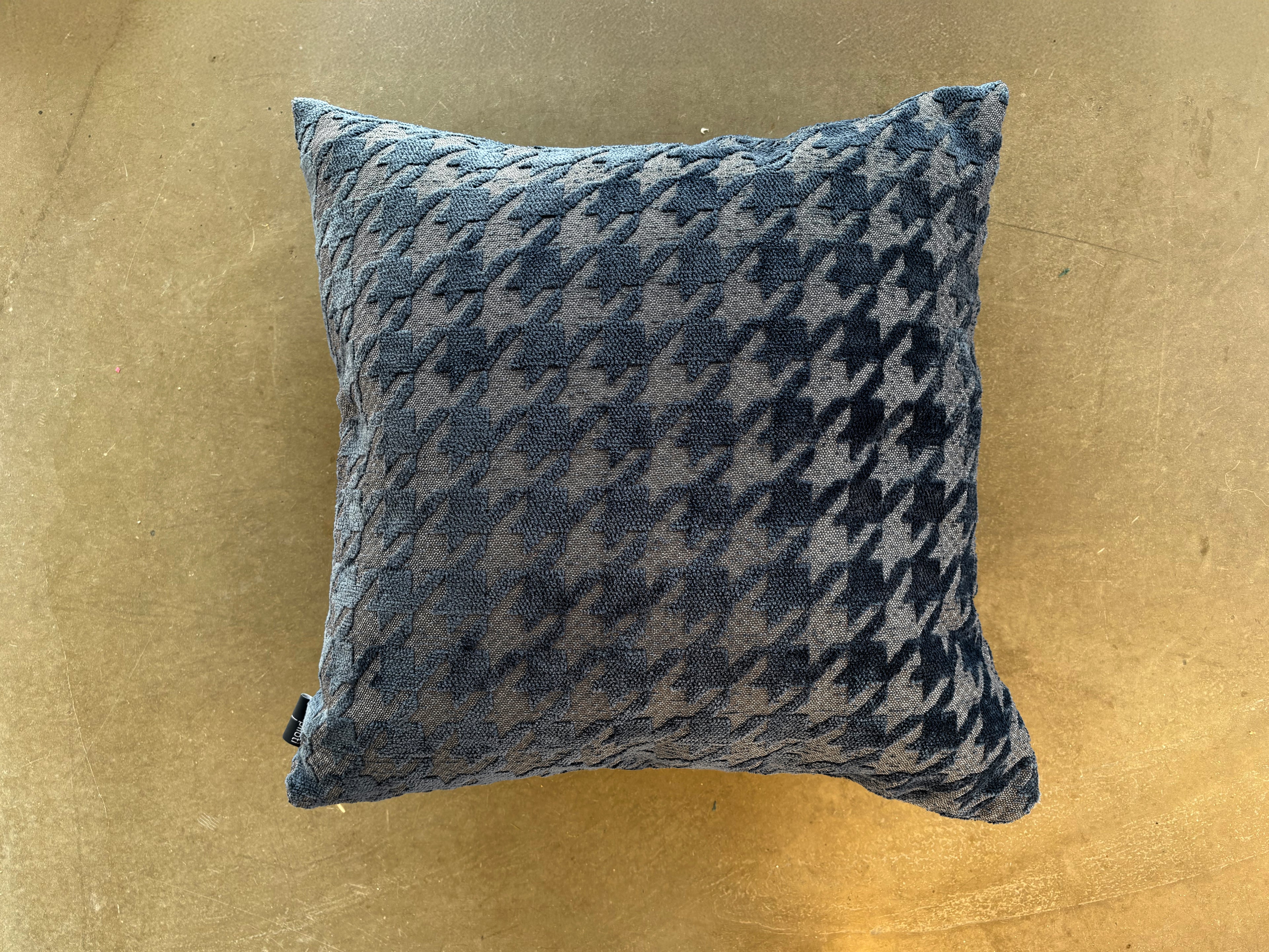Blue Houndstooth