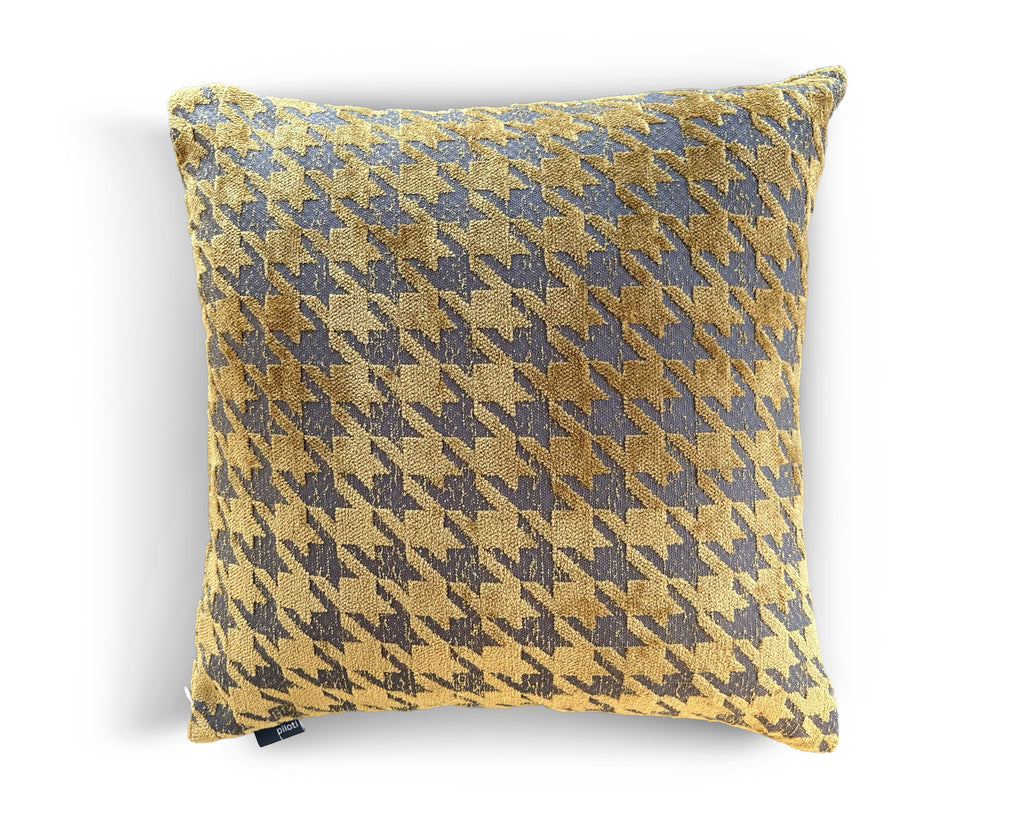 Yellow Houndstooth