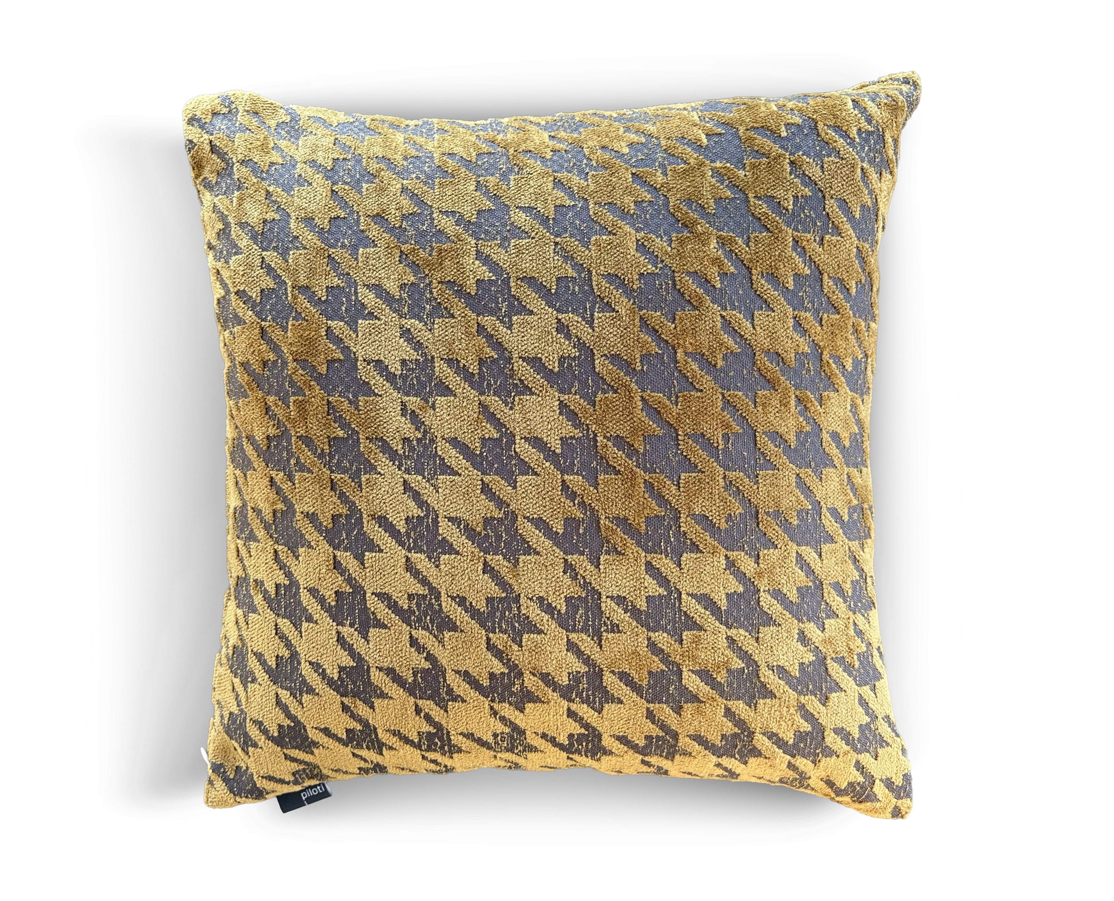Yellow Houndstooth